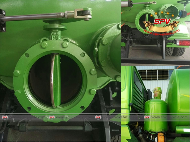 25,000 litres slurry dump truck-Shacman-details view